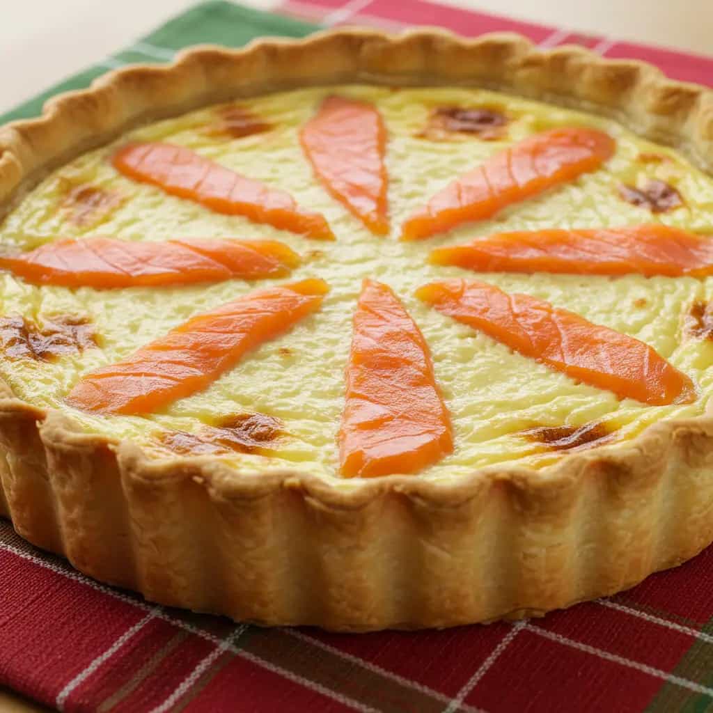 Quiche de Salmão Defumado
