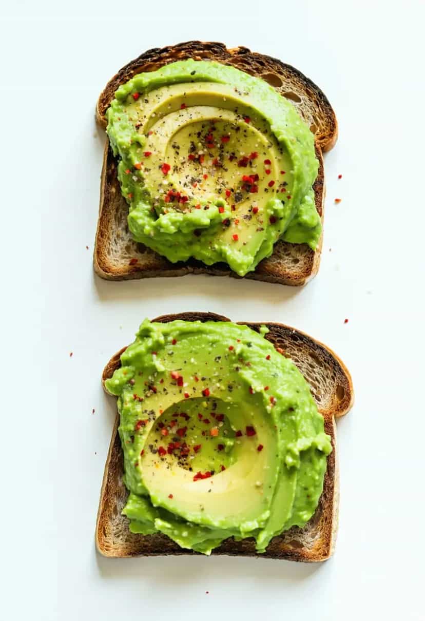 Foto deliciosa de Torrada Vegana Rápida com Abacate pronta para servir - Torradas & Toasts