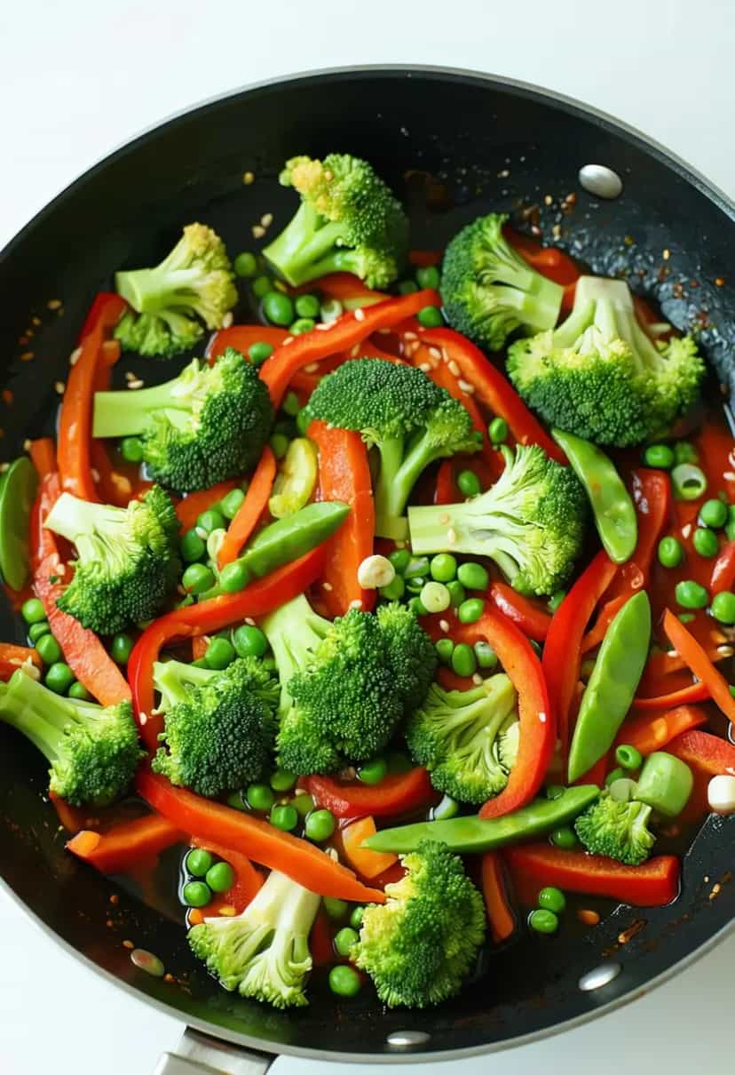 Foto deliciosa de Refogado Rápido de Legumes pronta para servir - Outras Receitas