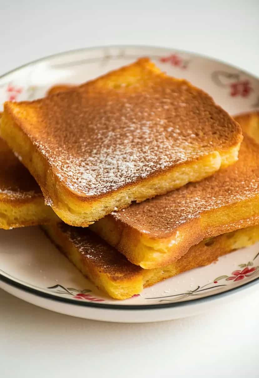 Foto deliciosa de Rabanada Tradicional com Canela pronta para servir - Outras Receitas