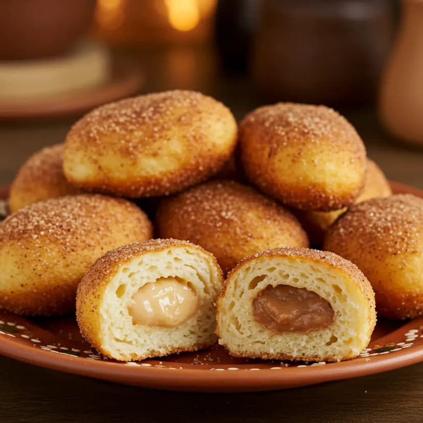 Rabanadas Recheadas com Doce de Leite ou Creme de Avelã
