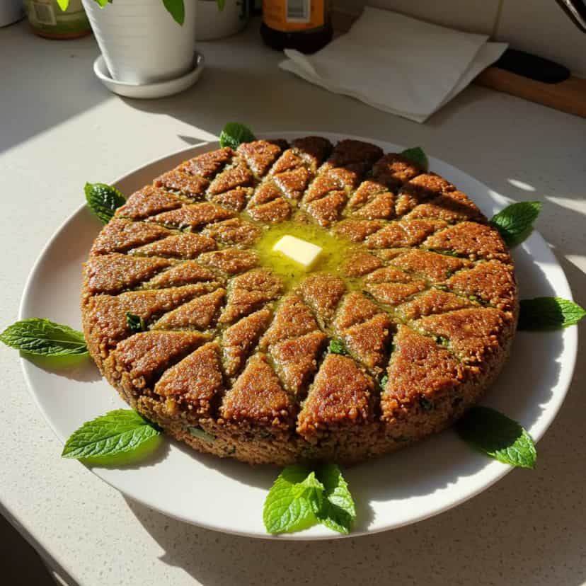 Foto deliciosa de Receita de Kibe Assado pronta para servir - Almoço & Jantar