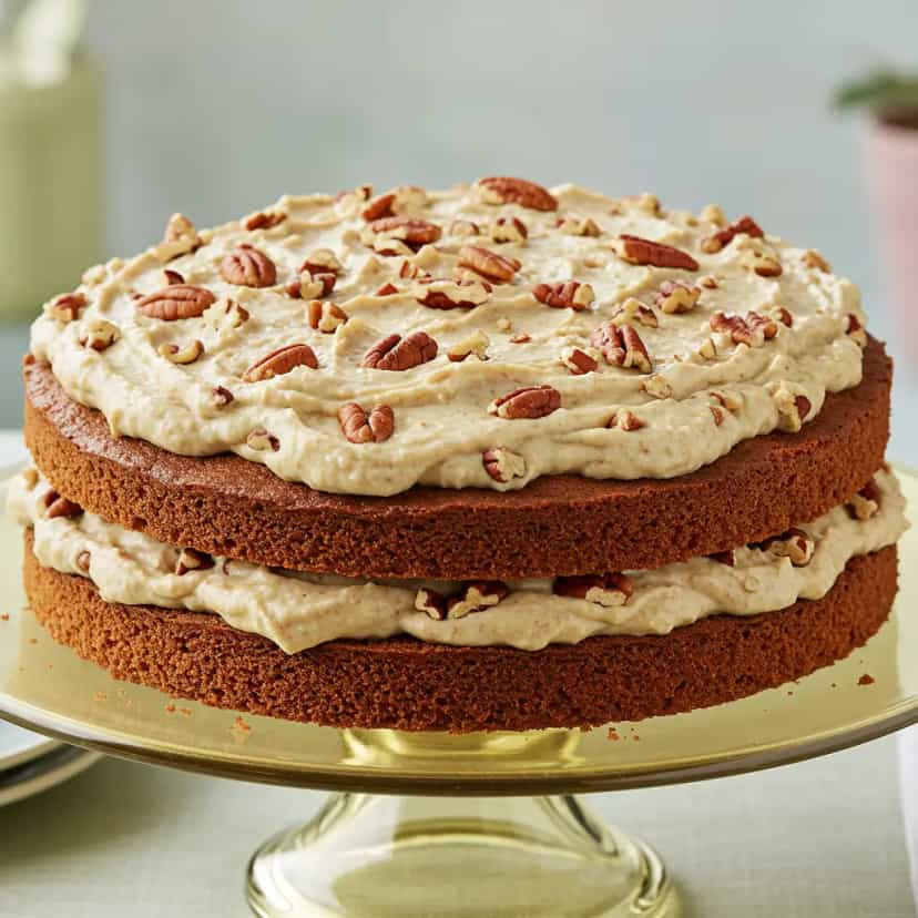 Foto deliciosa de Recheio Cremoso de Maracujá com Nozes para Bolo pronta para servir - Pudins & Cremes