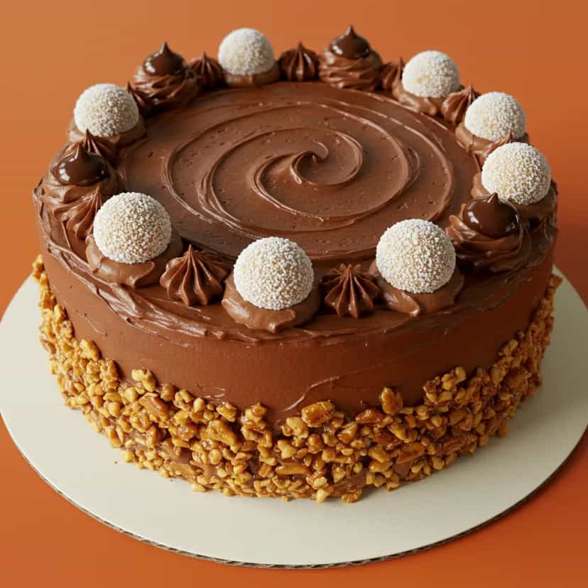 Foto deliciosa de Recheio Cremoso de Trufa Preta para Bolos pronta para servir - Pudins & Cremes