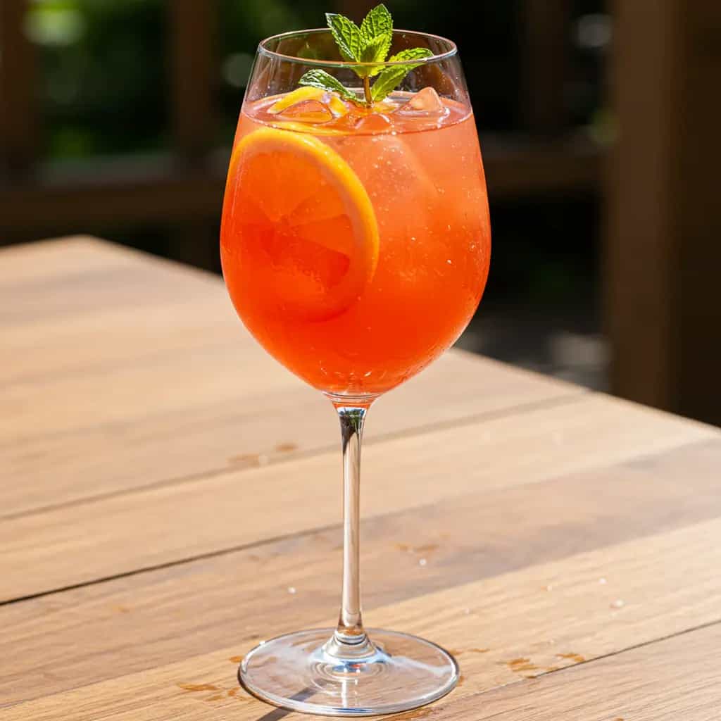 Refrescante Drink de Verão com Cranberry