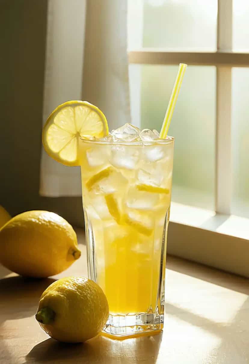 Foto deliciosa de Limonada Refrescante pronta para servir - Sucos & Smoothies