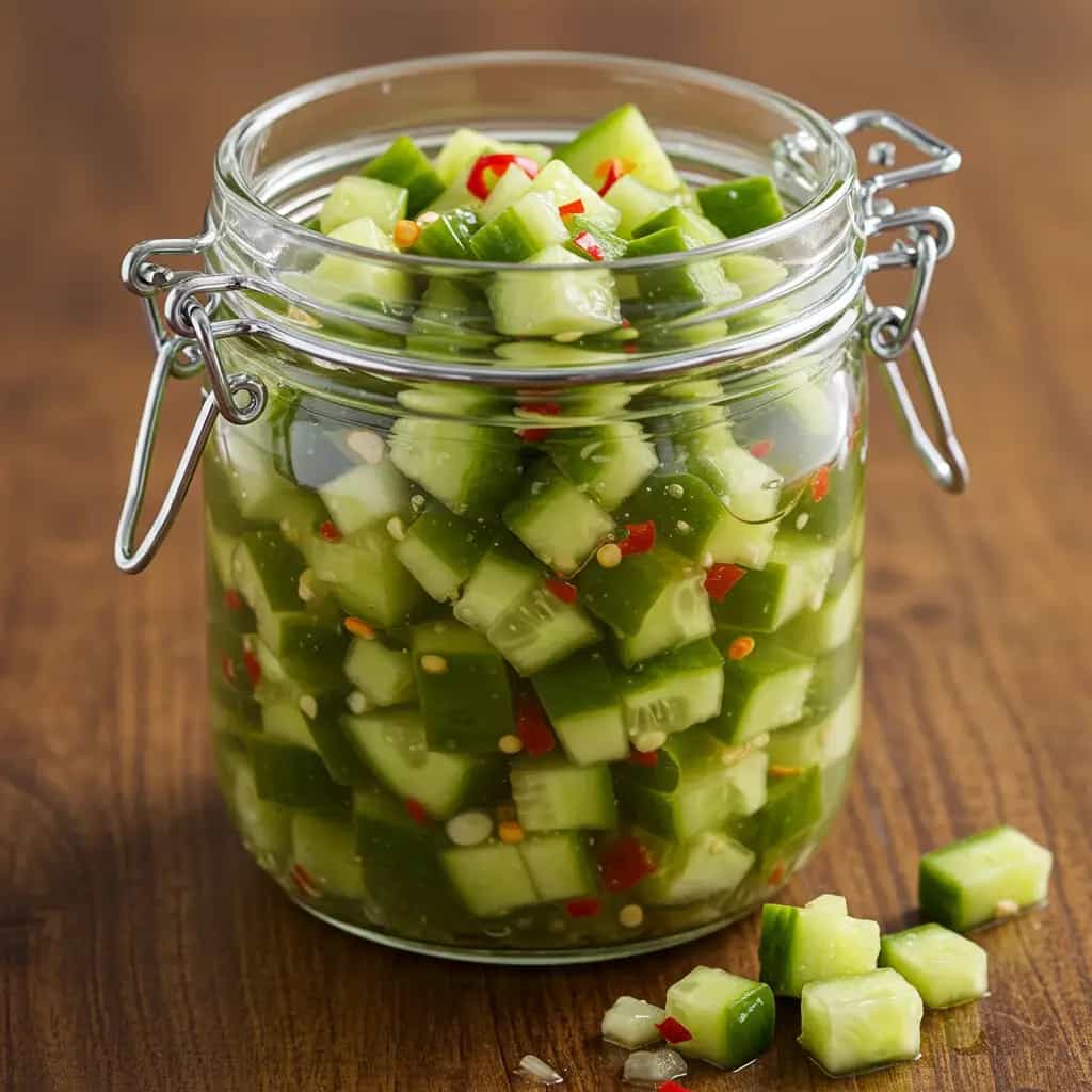Relish de Pepino e Pimentão