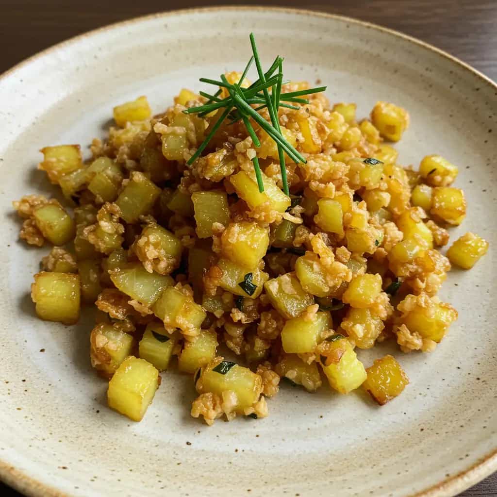 Repolho Frito com Cebola