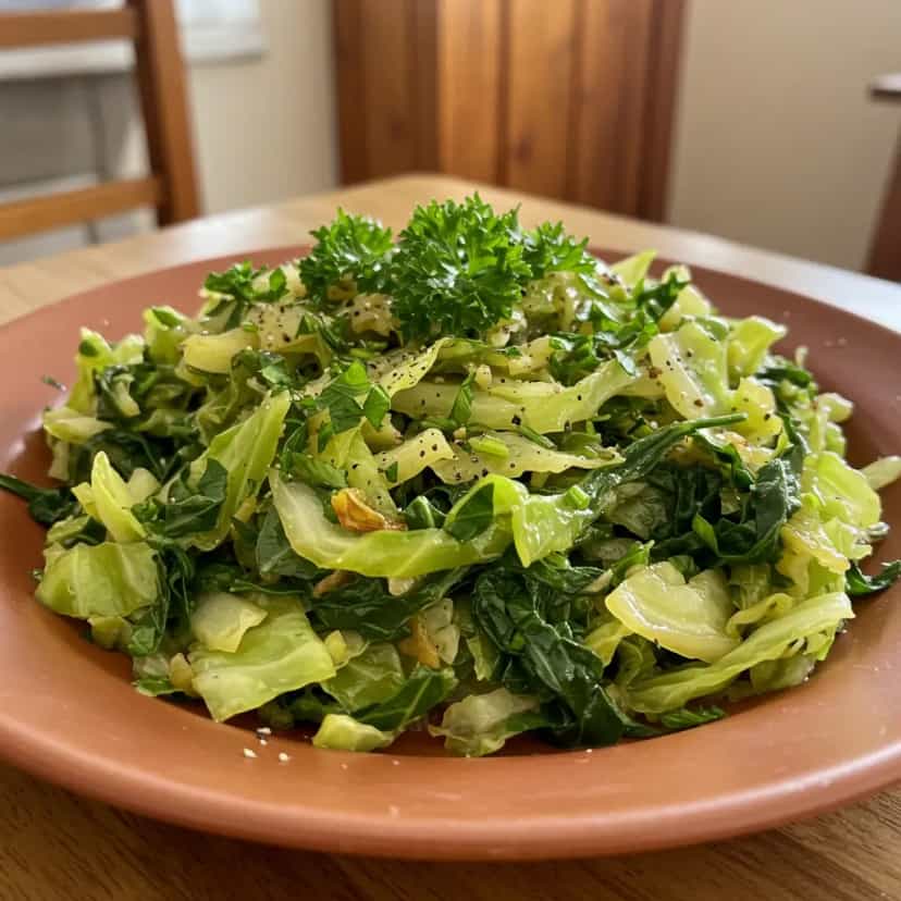 Foto deliciosa de Repolho refogado pronta para servir - Até 5 Ingredientes