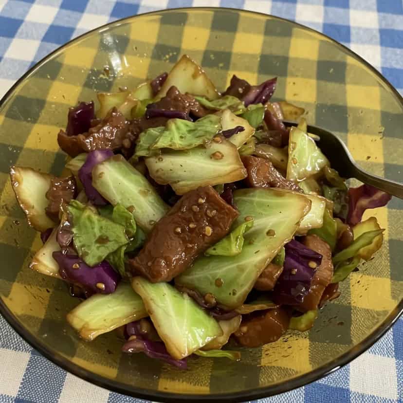 Foto deliciosa de Repolho Salteado pronta para servir - Outras Receitas