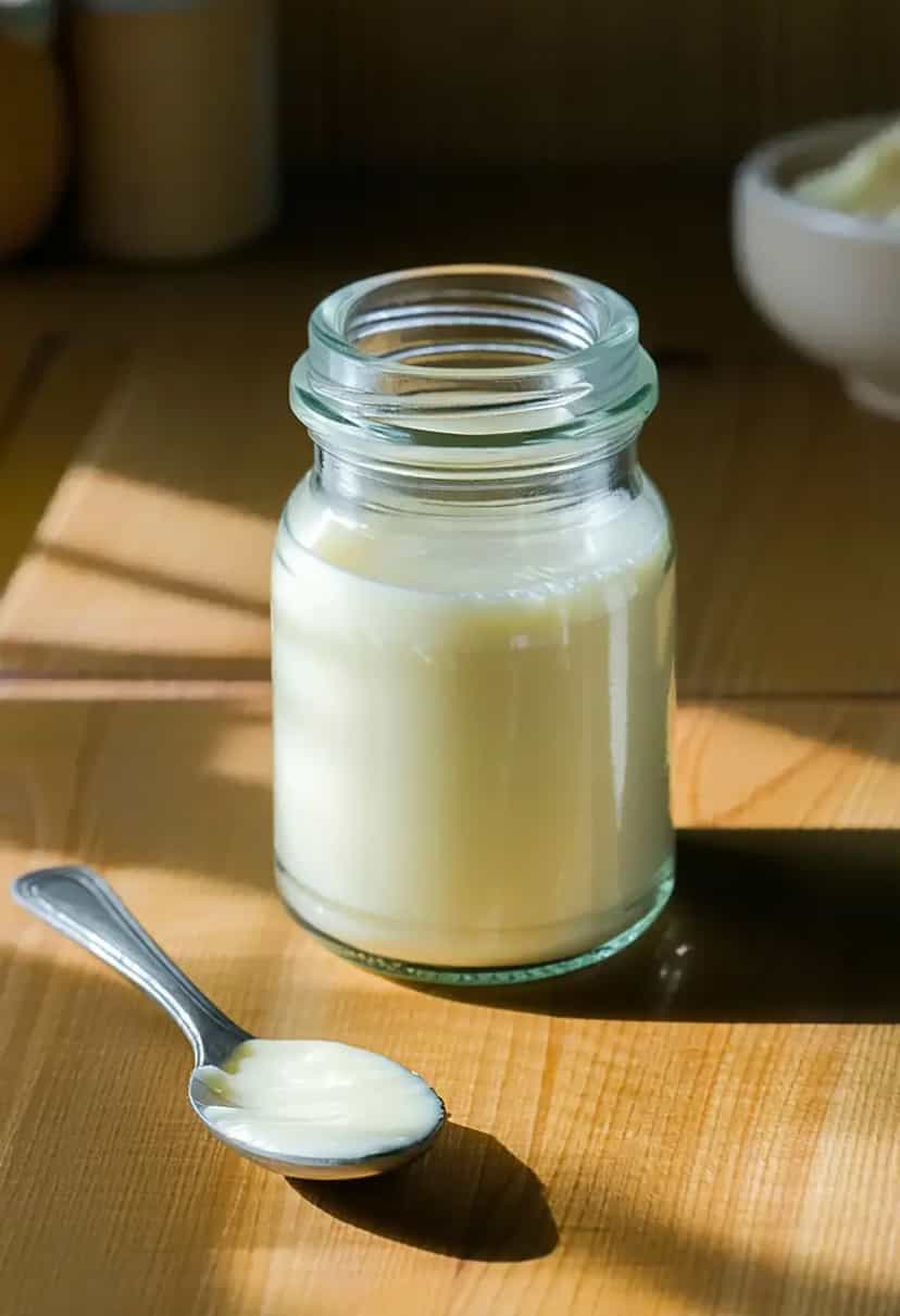 Foto deliciosa de Requeijão Caseiro Cremoso pronta para servir - Pastas & Patês