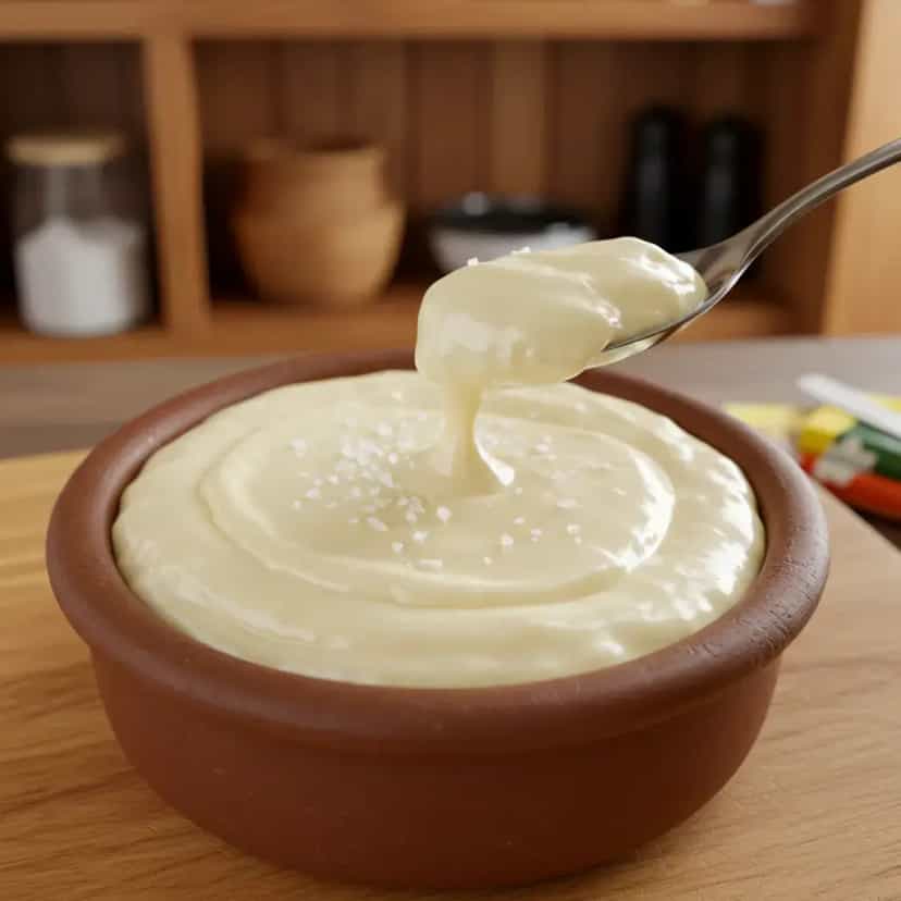 Foto deliciosa de Requeijão cremoso caseiro pronta para servir - Pastas & Patês