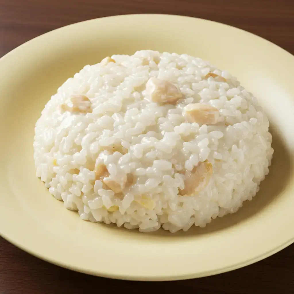 Risoto Cremoso de Frango com Palmito