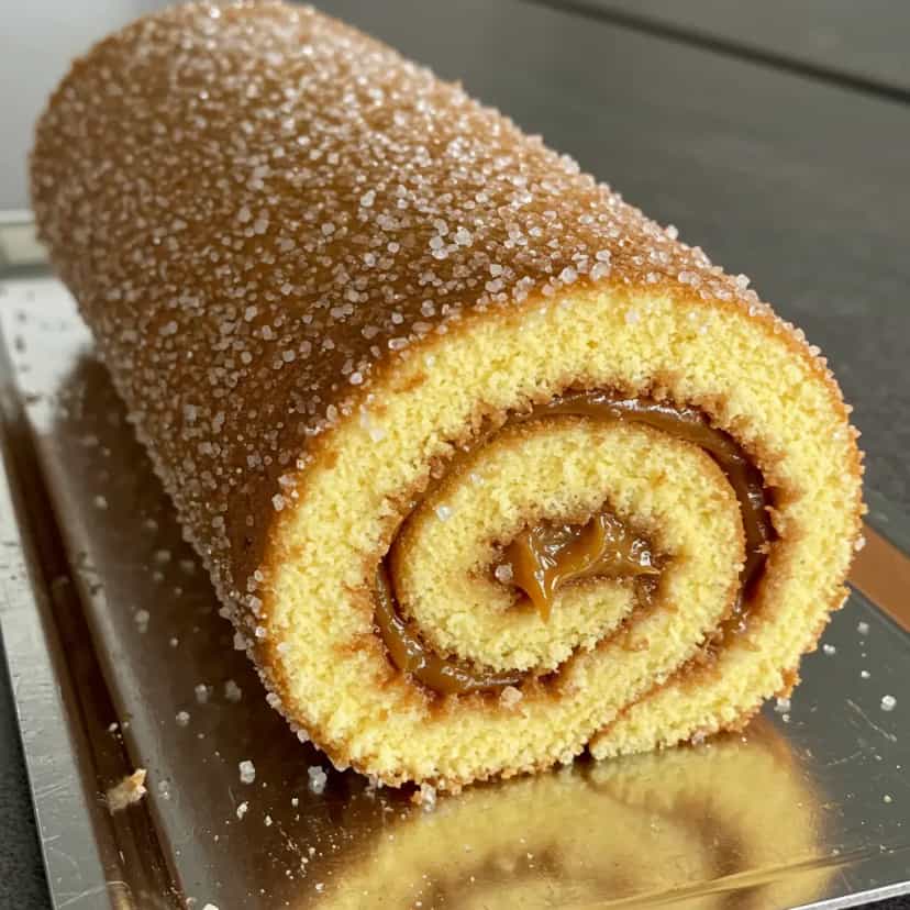 Foto deliciosa de Rocambole pronta para servir - Bolos & Cupcakes