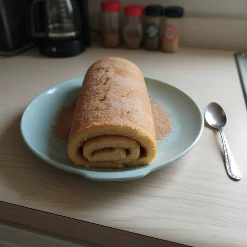 Rocambole de doce de leite