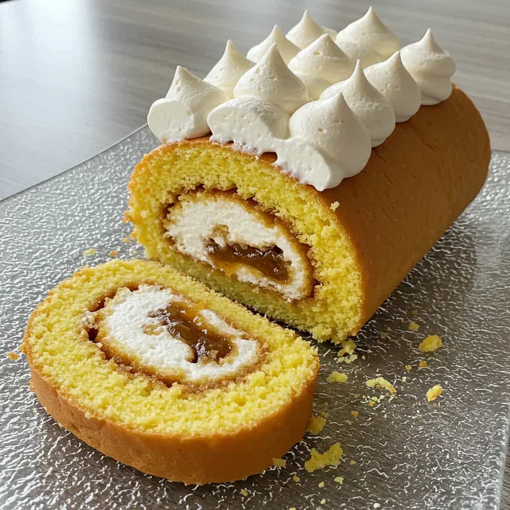 Rocambole de Doce de Leite