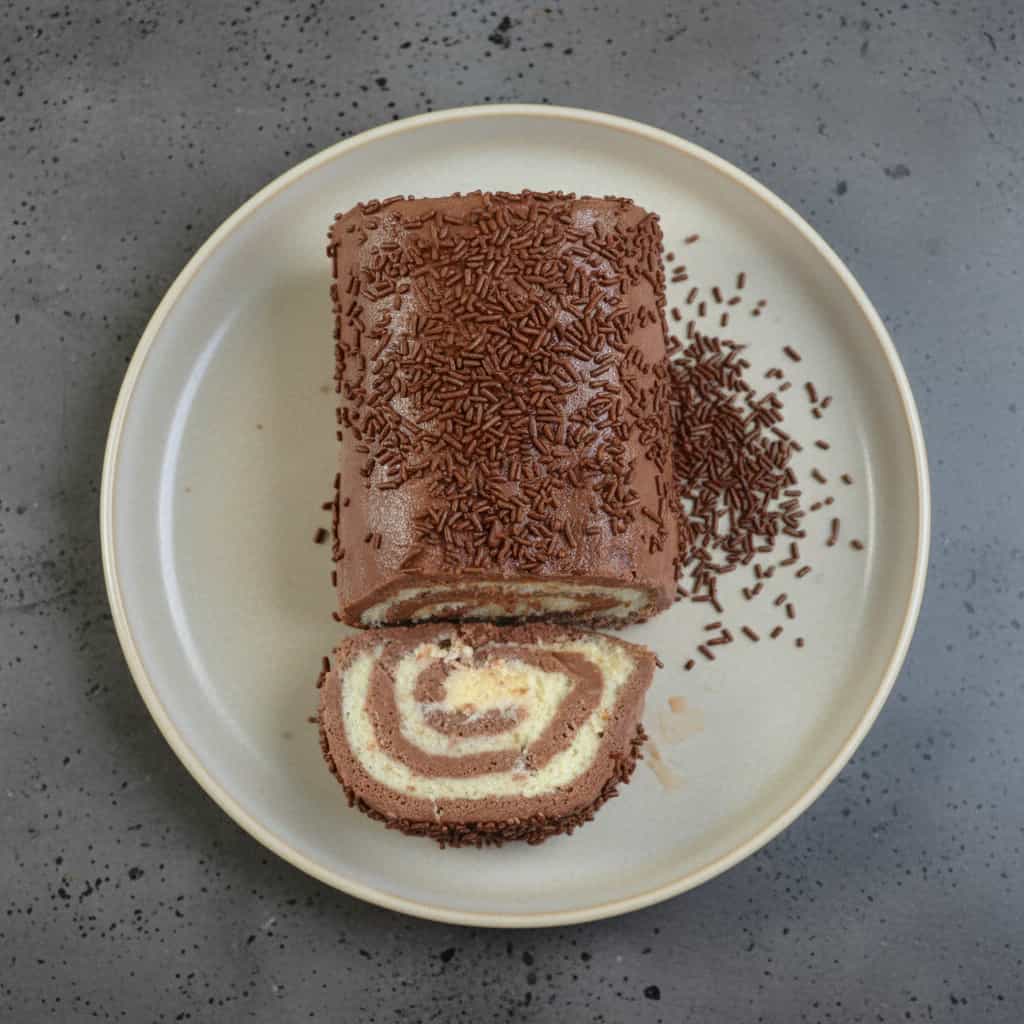 Rocambole de Prestigio Gelado