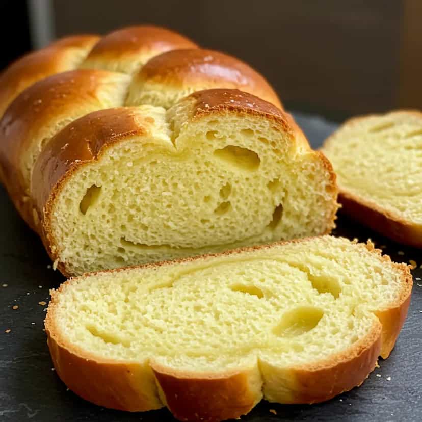 Foto deliciosa de Rosca Doce Caseira: Trançada e Deliciosa pronta para servir - Outras Receitas