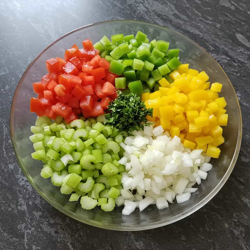 Salada Colorida com Frango Grelhado