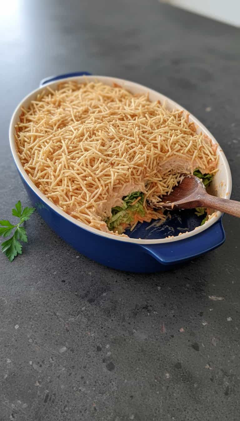 Salada Cremosa com Molho de Cachorro-Quente