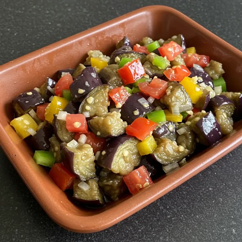 Salada de Berinjela ao Limão