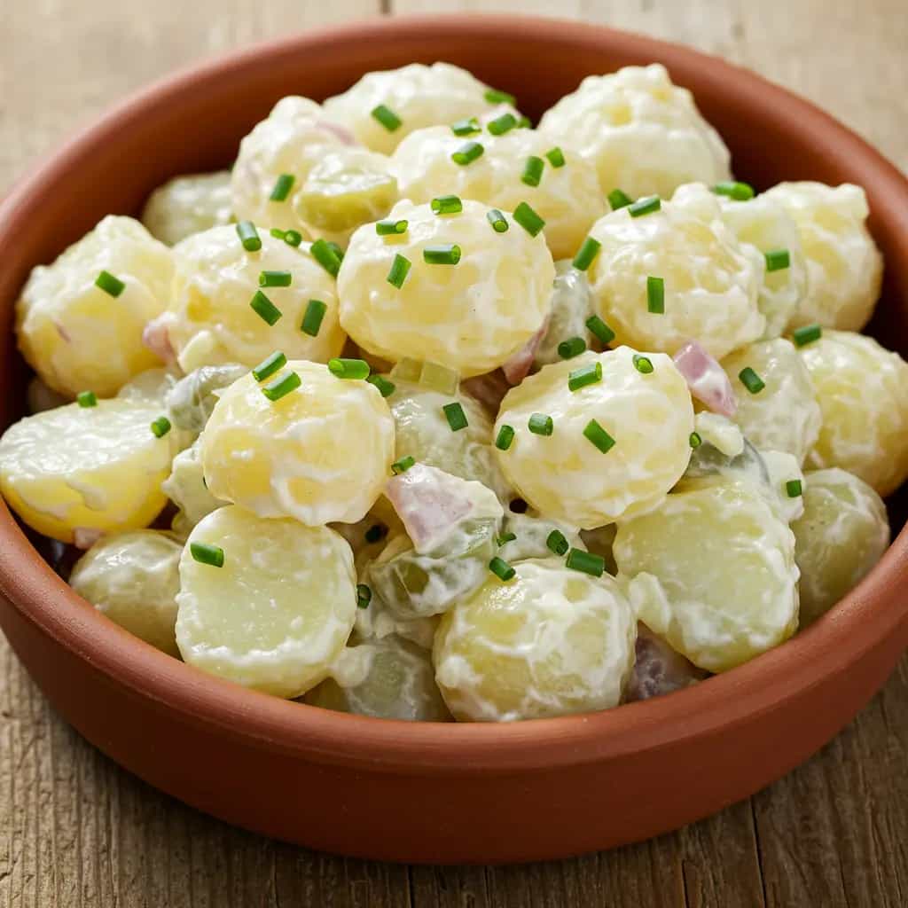 Salada de Frango com Maionese Caseira