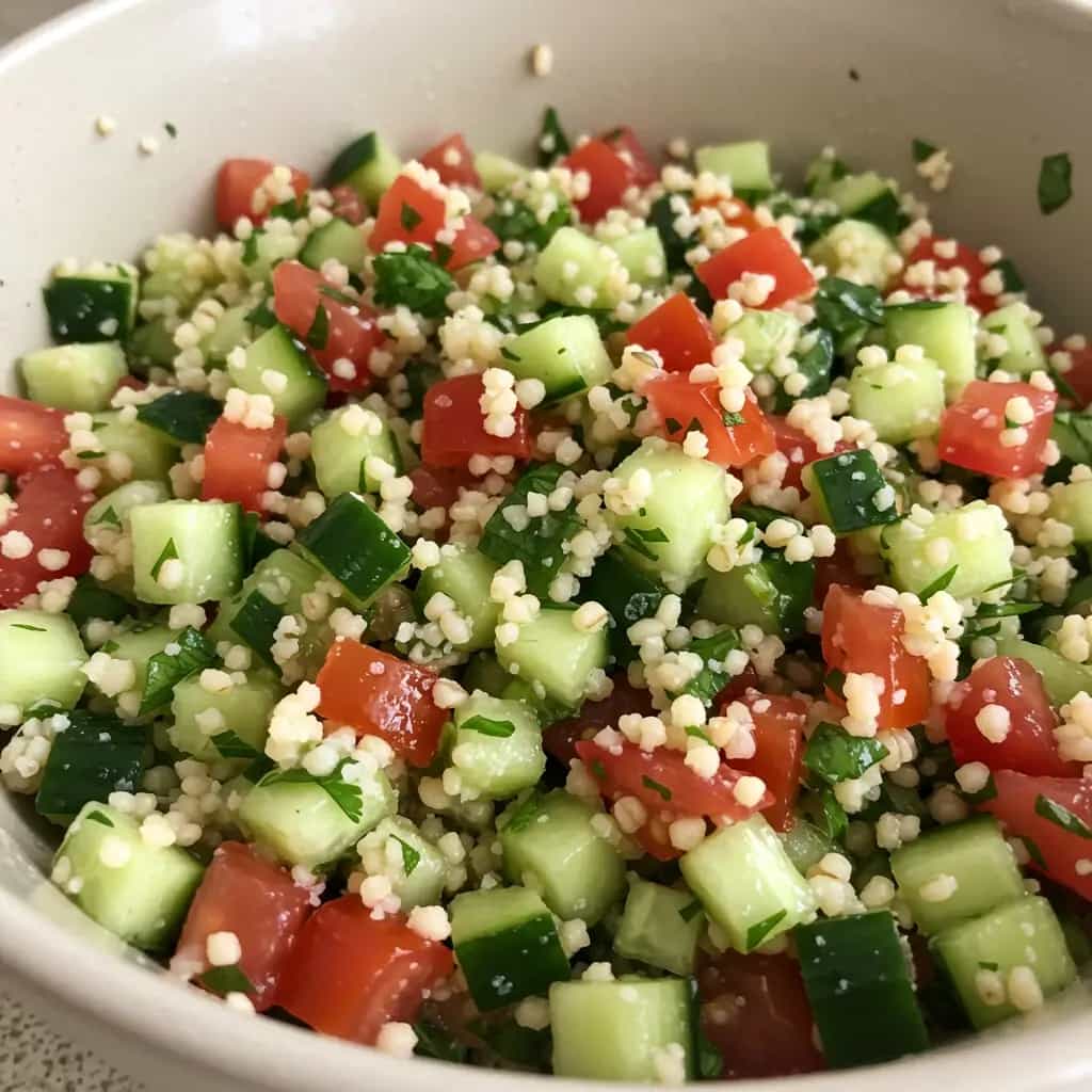 Salada de Repolho com Quibe