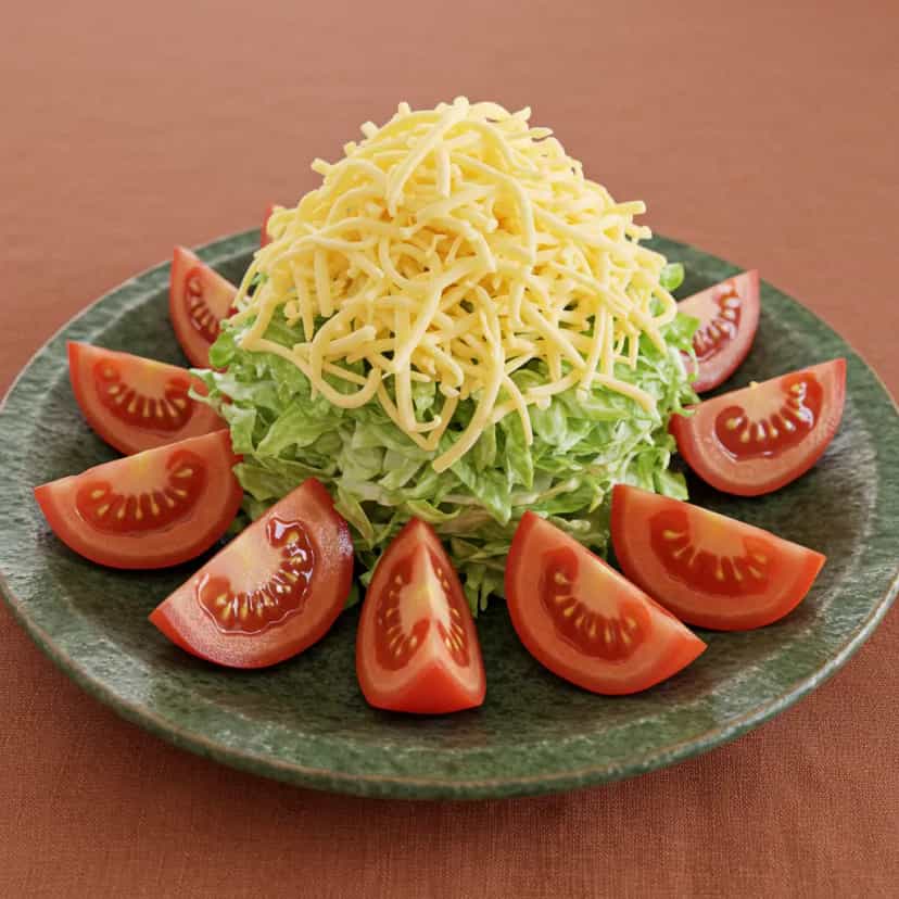 Foto deliciosa de Salada de Repolho Cremosa com Abacaxi pronta para servir - Saladas