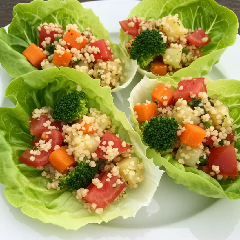 Salada de Trigo para Quibe com Legumes