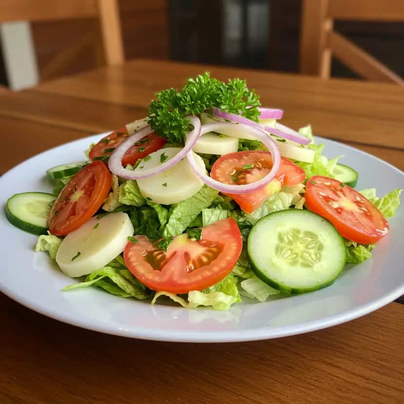 Foto deliciosa de Salada Especial para Churrasco pronta para servir - Saladas