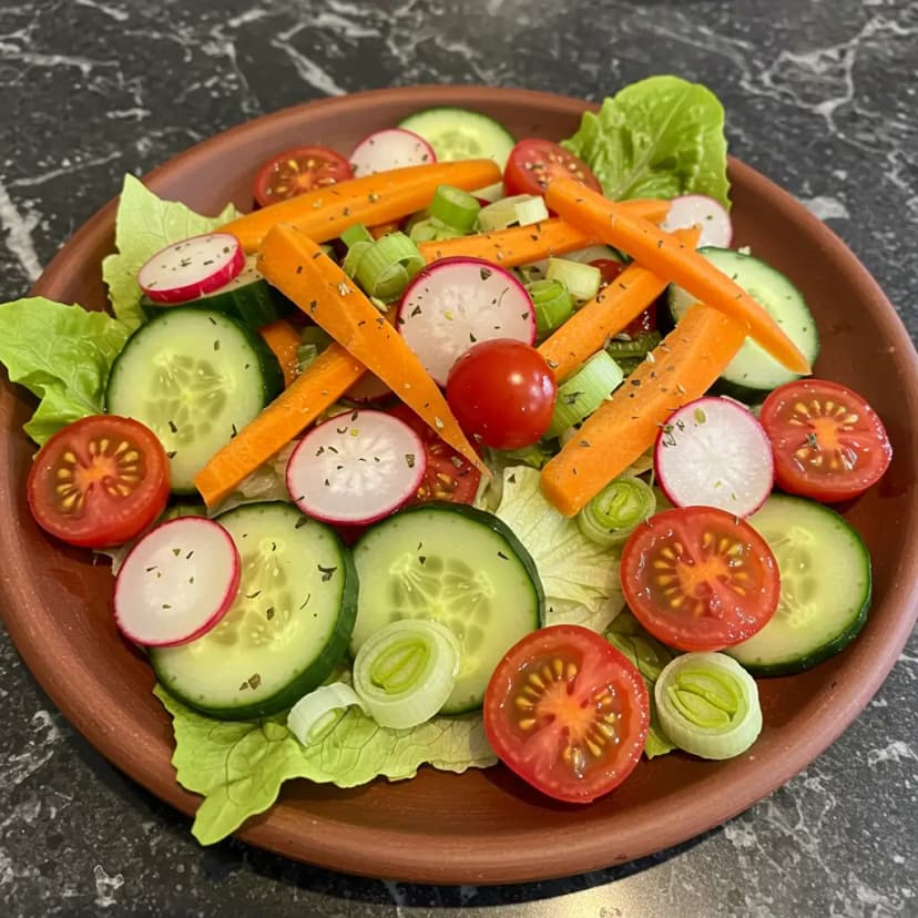Salada Refrescante de Legumes