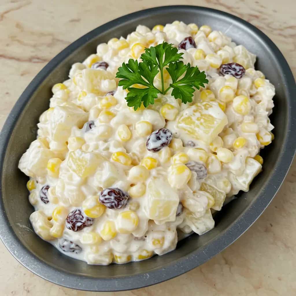 Salada Tropical de Frango Defumado