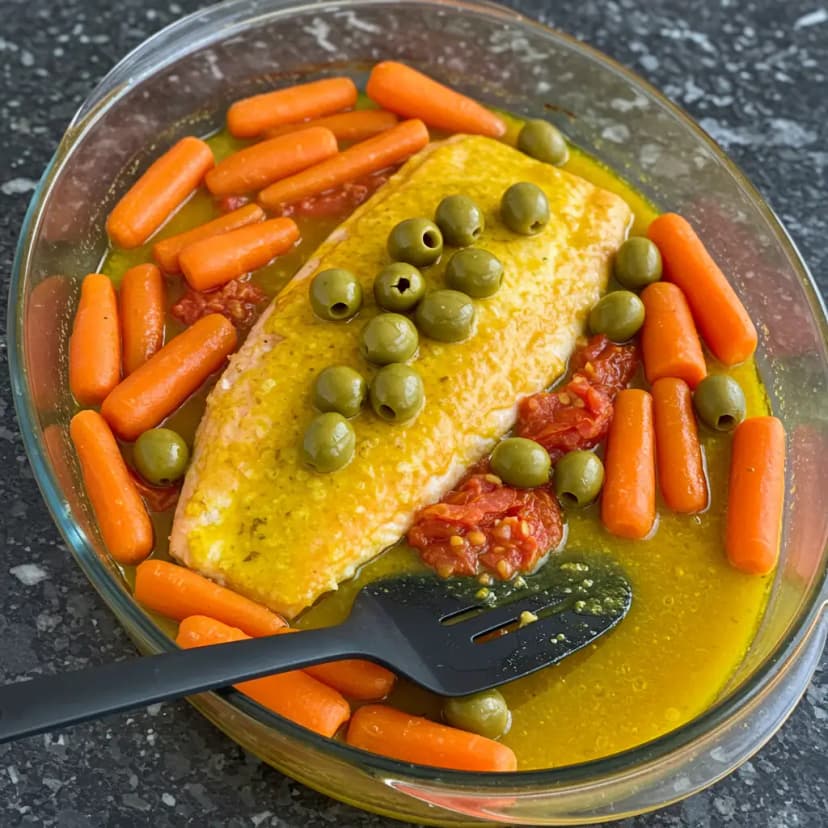 Salmão ao Creme de Pequi com Legumes Assados
