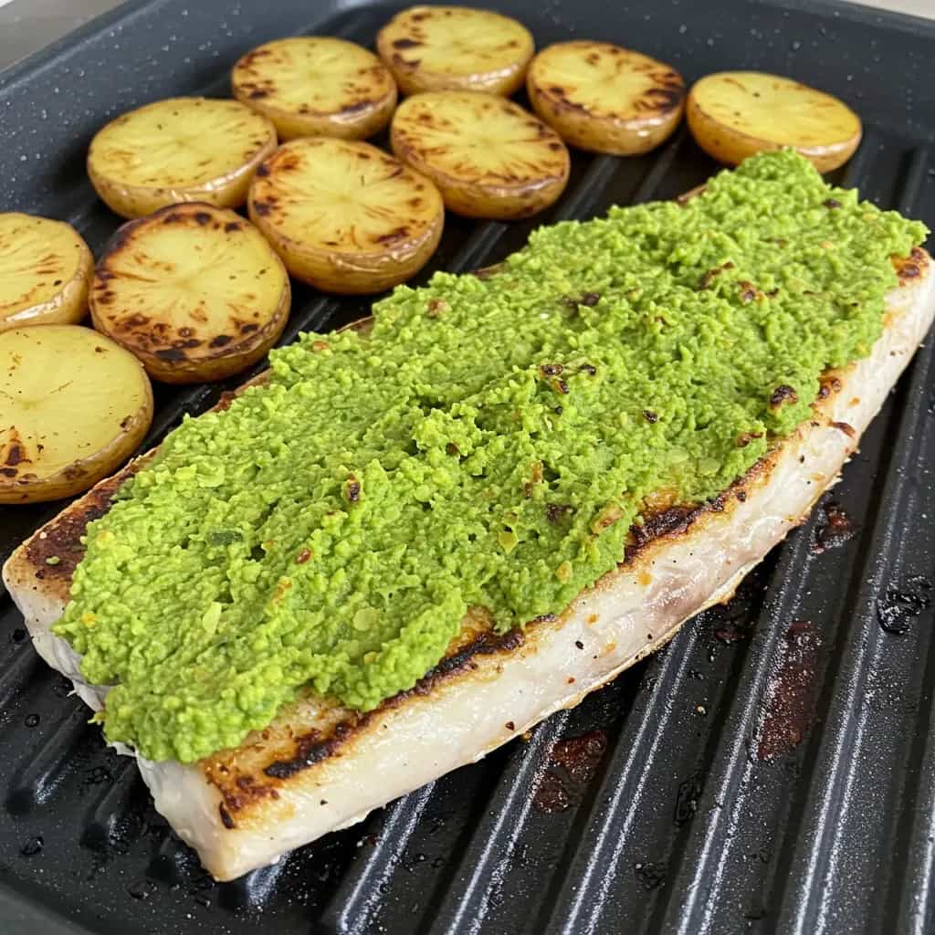 Salmão Grelhado com Molho de Vinagrete