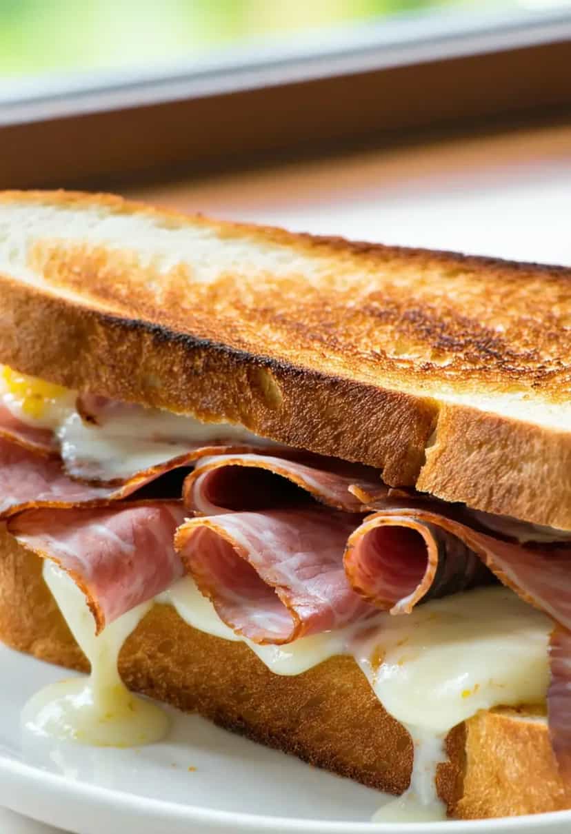 Foto deliciosa de Sanduíche Bauru Tradicional pronta para servir - Lanches de Padaria