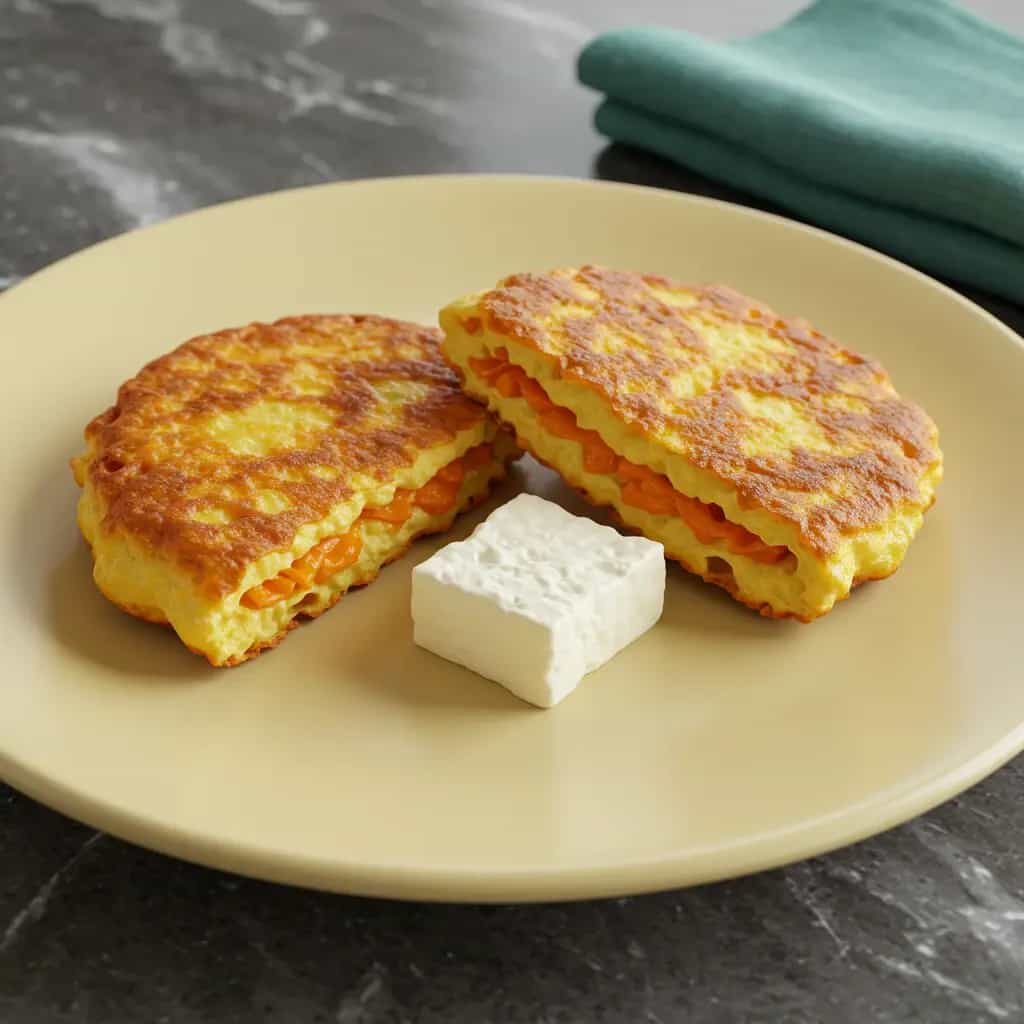 Sanduíche Crocante de Banana da Terra com Queijo Minas