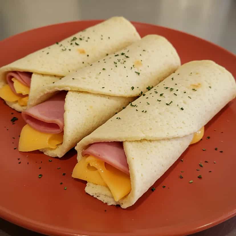 Foto deliciosa de Sanduíche de Presunto e Queijo no Microondas pronta para servir - Lanches de Padaria