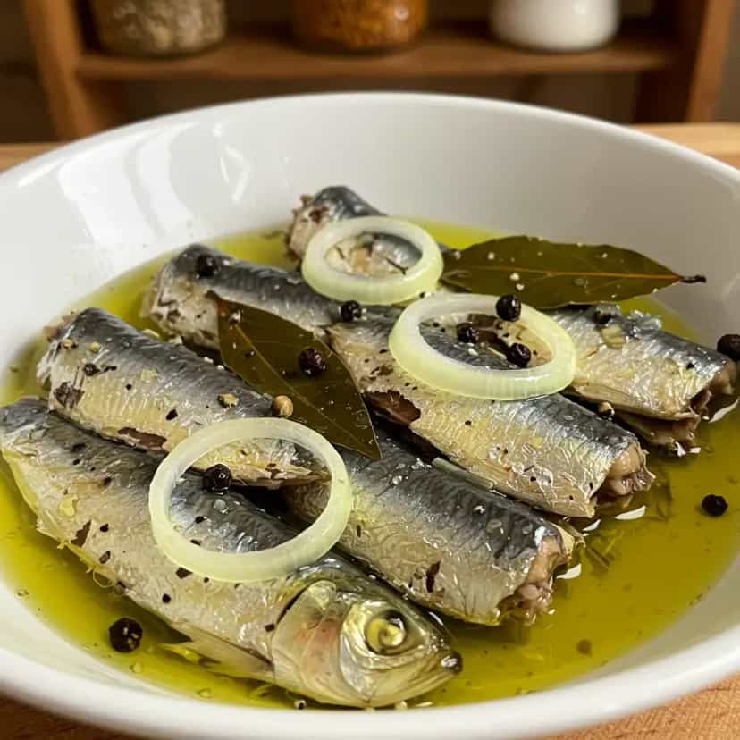 Foto deliciosa de Sardinha em conserva (fica igual a sardinha em lata) pronta para servir - Outras Receitas