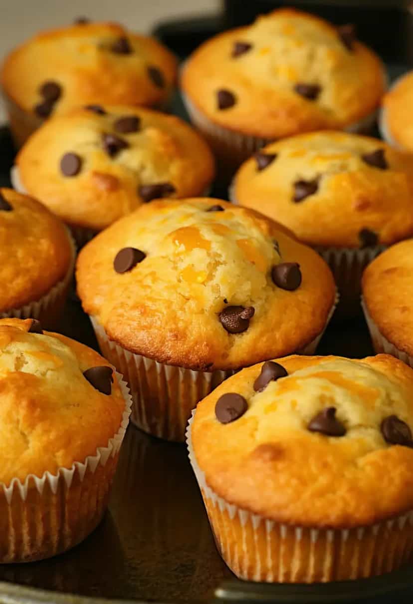 Foto deliciosa de Muffins de Cheddar Salgados pronta para servir - Bolos & Cupcakes