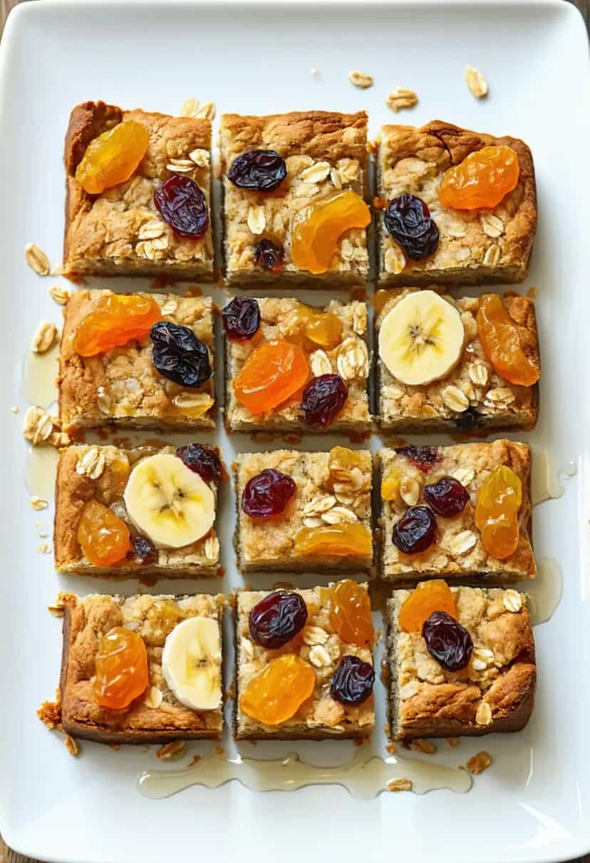 Foto deliciosa de Snack de Aveia com Frutas Secas pronta para servir - Snacks Naturais