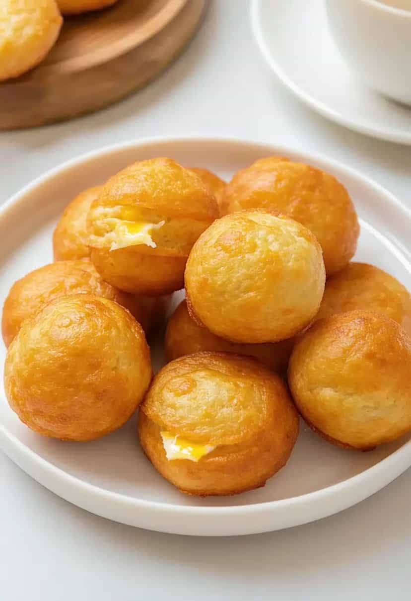 Foto deliciosa de Snacks Assados de Fubá pronta para servir - Snacks Assados