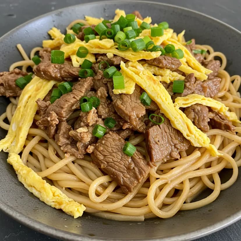 Sobá de Carne
