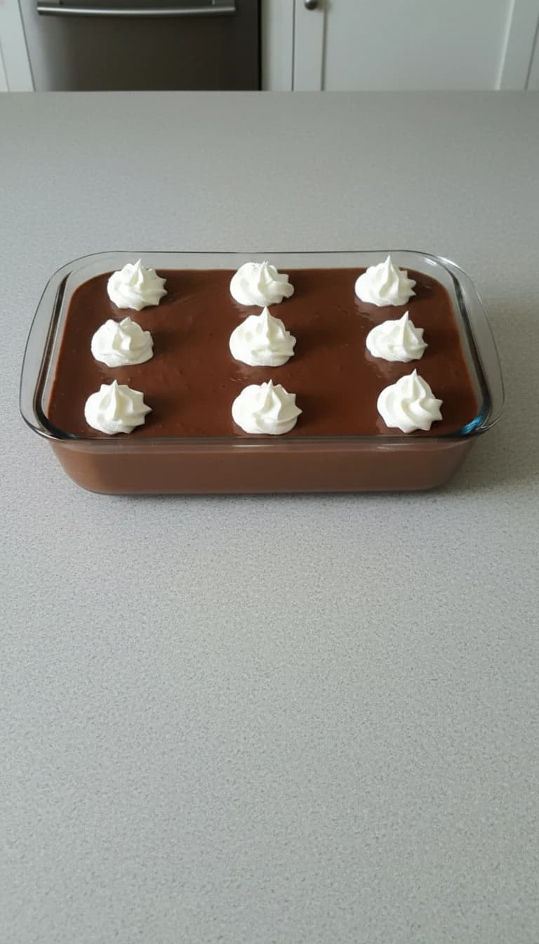 Sobremesa Cremosa de Suspiro com Nescau