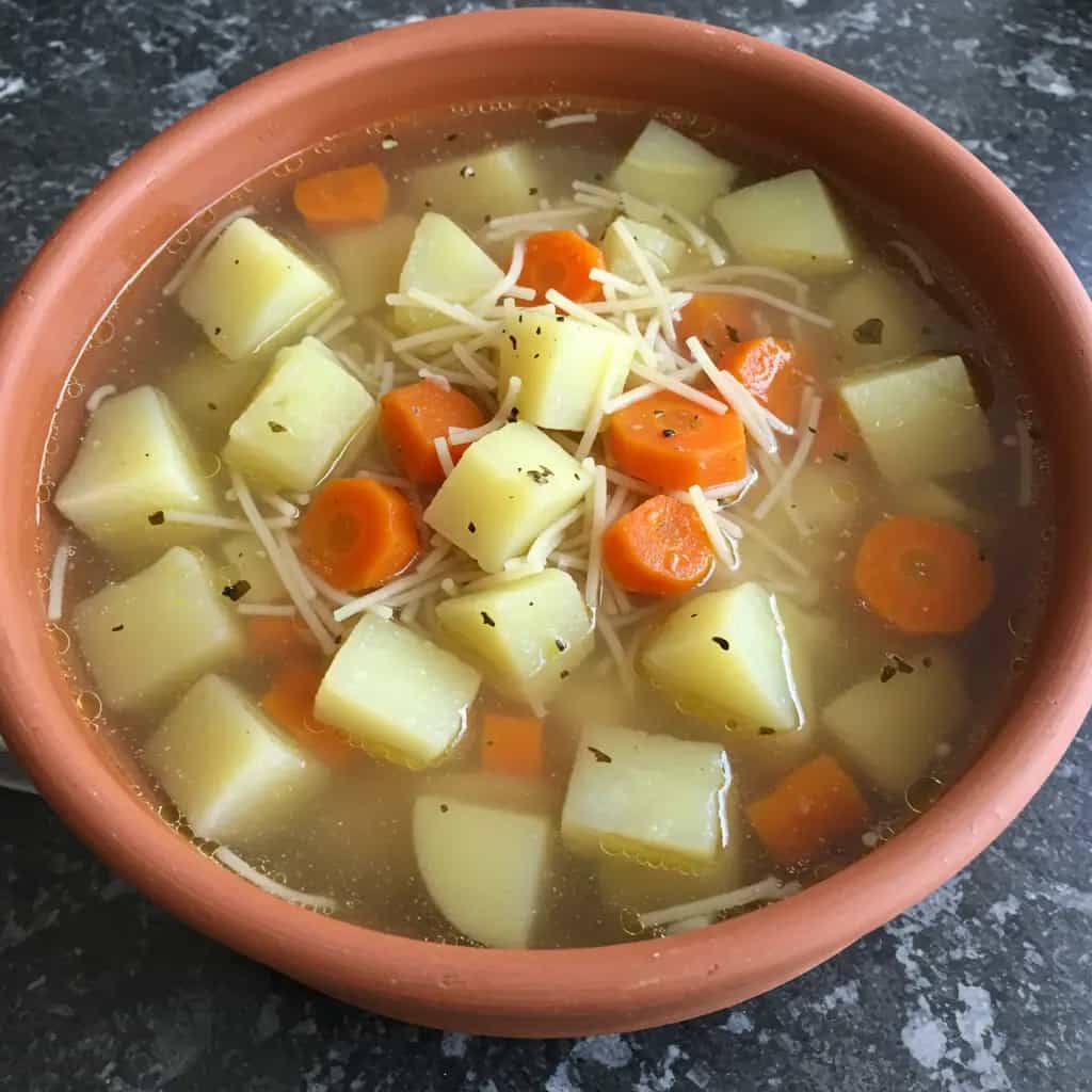 Sopa Brasileira de Charque com Legumes