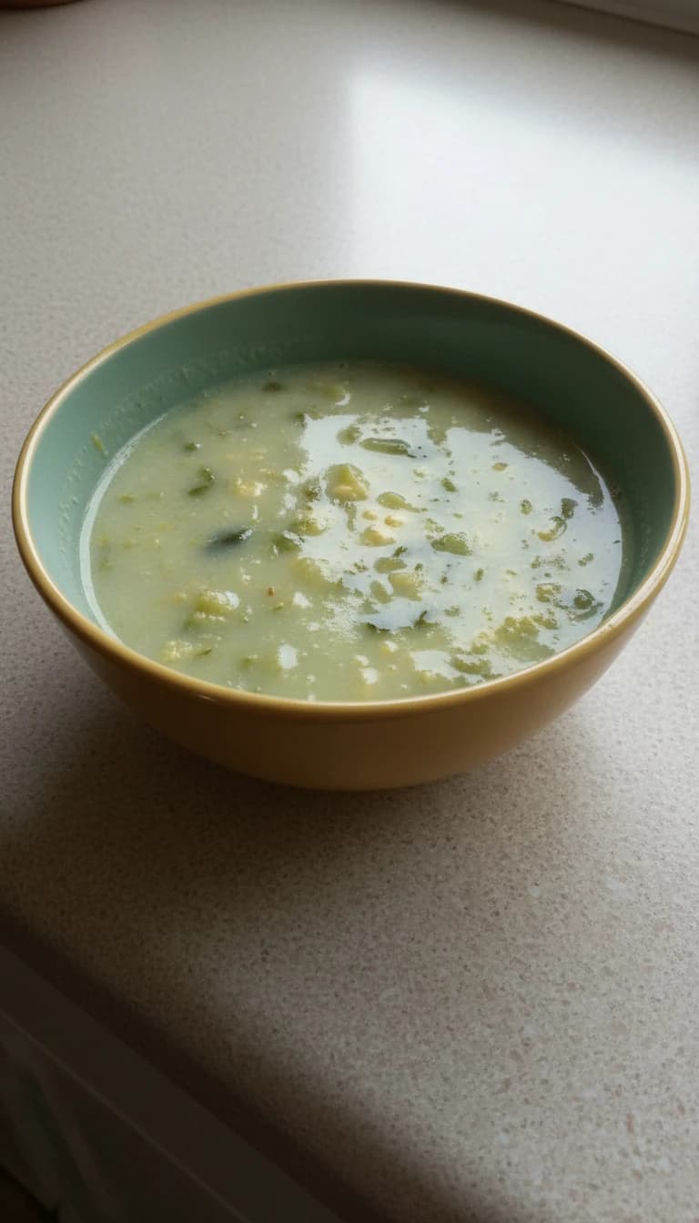 Sopa Cremosa de Alho-poró