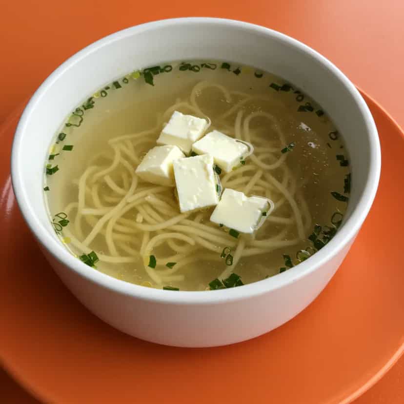 Foto deliciosa de Sopa de abobrinha pronta para servir - Sopas & Caldos