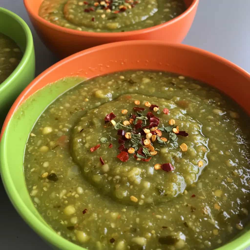 Sopa de ervilha de preguiçoso