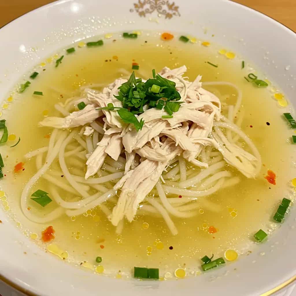 Sopa de Frango Light