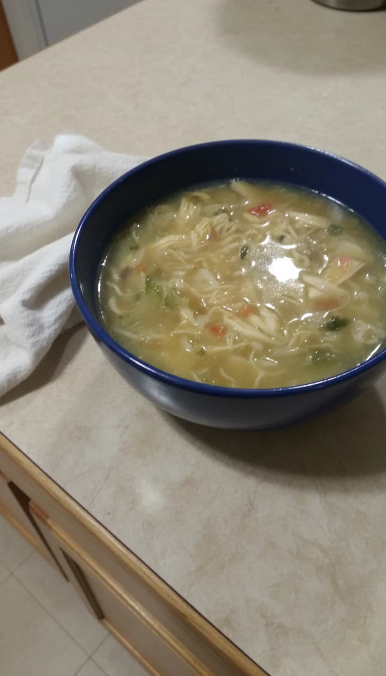 Sopa de Frango Light