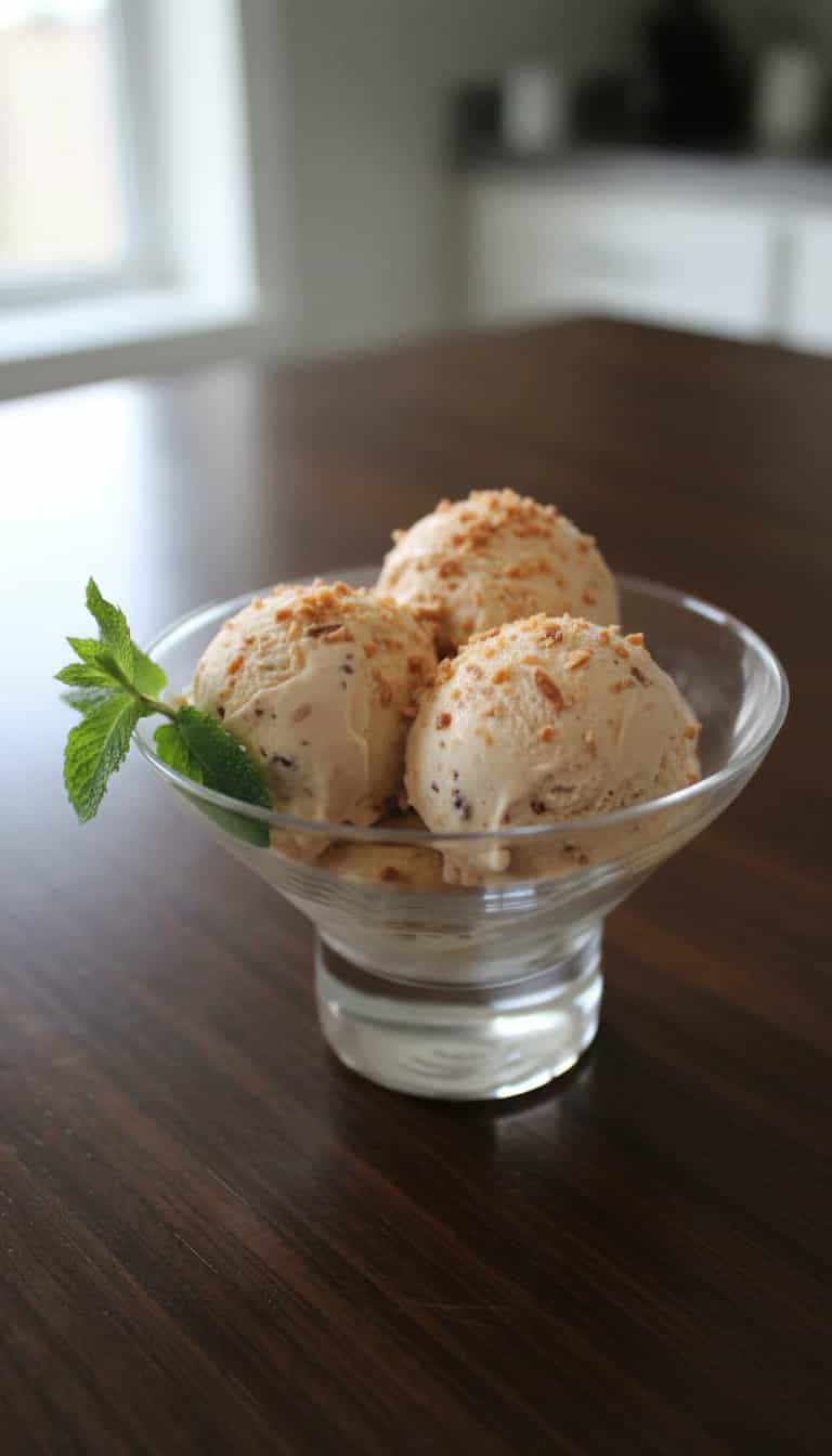 Sorvete de Coco Queimado: Delicioso e Cremoso